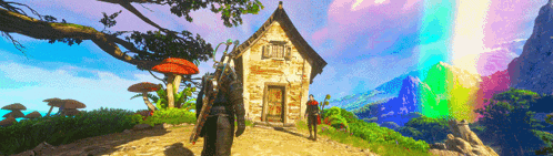 The Witcher 3 Geralt GIF - The Witcher 3 Geralt Aard Sign GIFs