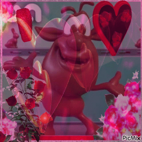 Booba Booba Cartoon GIF - Booba Booba Cartoon Valentines Day GIFs