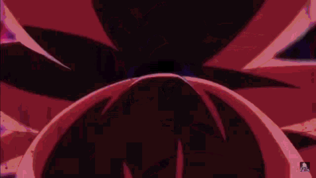 a close up of a person with red hair and glowing eyes