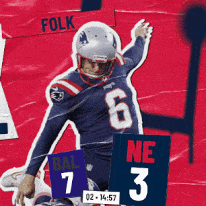 a football player with the number 6 on his uniform