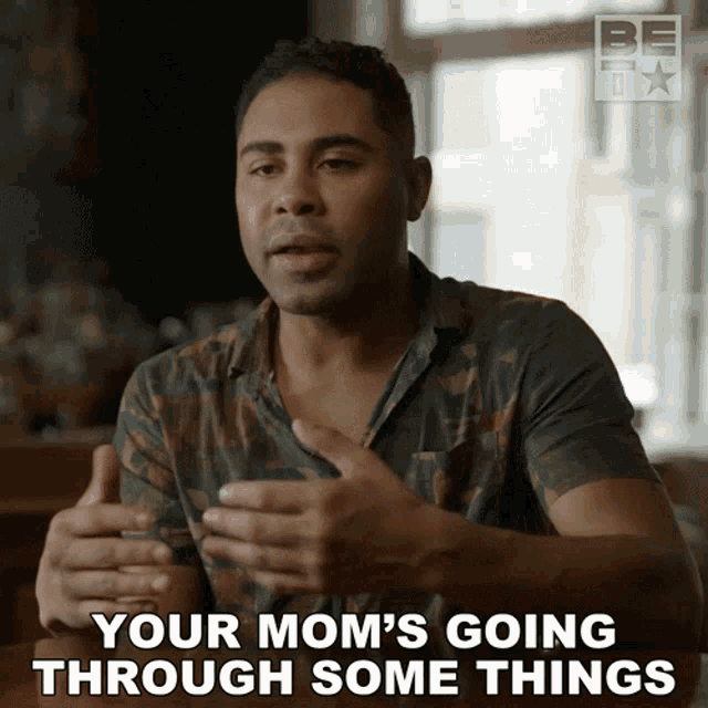 Your Moms Going Through Some Things Forrest King Iii GIF - Your Moms Going Through Some Things Forrest King Iii American Gangster Trap Queens GIFs
