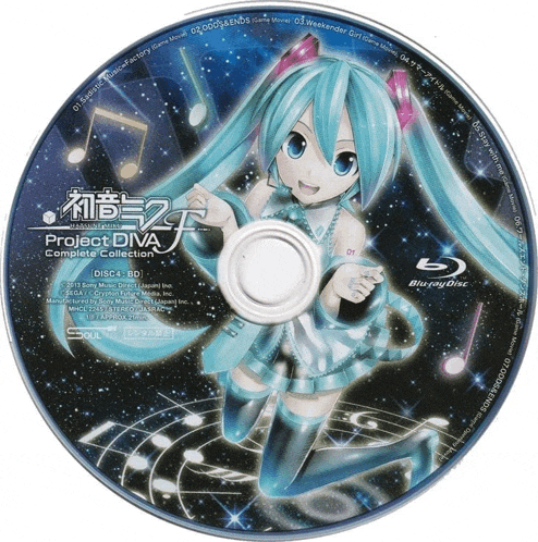a project diva complete collection blu ray disc