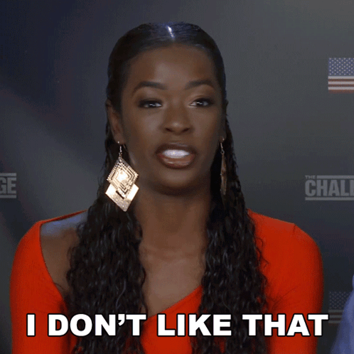 I Don'T Like That Justine GIF - I Don'T Like That Justine The Challenge World Championship GIFs