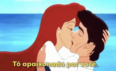 Tô Apaixonada / Animação / Namorados / Amor / Ariel GIF - Ariel Little Mermaid Im In Love GIFs