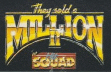 they sold a million ii squad logo with a black background