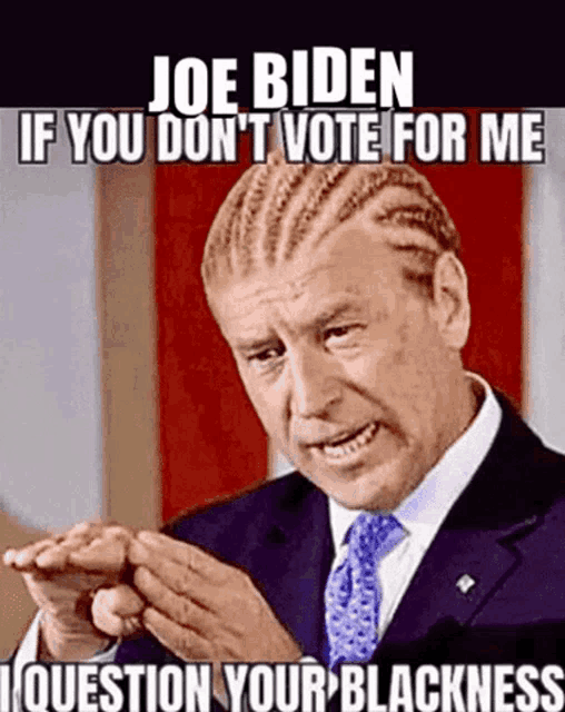 Joe Biden Democrat GIF - Joe Biden Democrat If You Dont Vote For Me GIFs