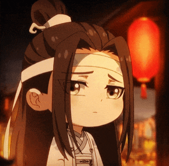 a cartoon character with long hair and a bandage around his head