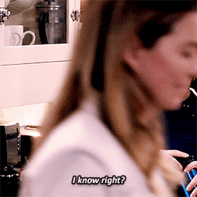 Greys Anatomy Amelia Shepherd GIF - Greys Anatomy Amelia Shepherd I Know Right GIFs