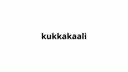 a picture of a cauliflower with the words kukkakaali on it