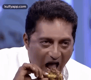 Eating.Gif GIF - Eating Prakash Raj Chicken GIFs