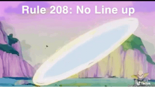 Rule208 Line Up GIF - Rule208 Line Up No Line Up GIFs