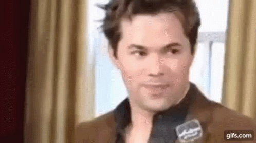 Andrew Rannells Susan Blackwell GIF - Andrew Rannells Susan Blackwell Brow Raise GIFs