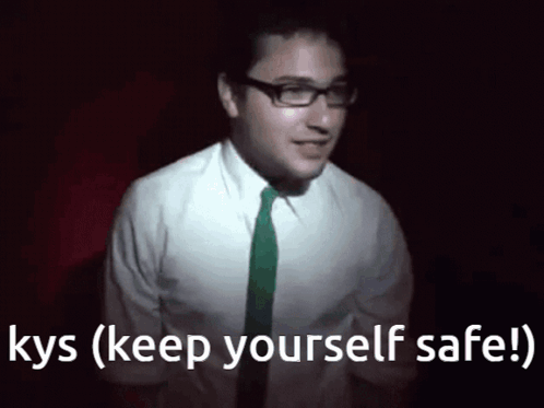 Keep Yourself Safe Kys GIF - Keep Yourself Safe Kys Andrew Horowitz GIFs
