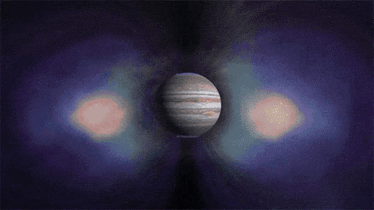 Jupiter'S Magnetosphere GIF - Nasa Jupiter Magnetosphere GIFs