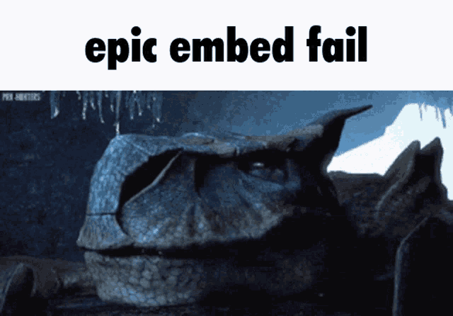 Epic Embed Fail Monster Hunter GIF