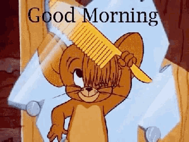 Morning Jerry GIF - Morning Jerry Jerry Mouse GIFs
