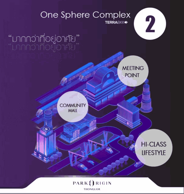 a poster for the one sphere complex shows a map of the complex