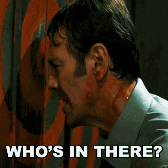 Whos In There William Easton GIF - Whos In There William Easton Saw6 GIFs
