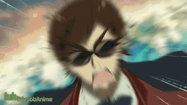 a blurry picture of a person with the words kik #arabanime written on the bottom