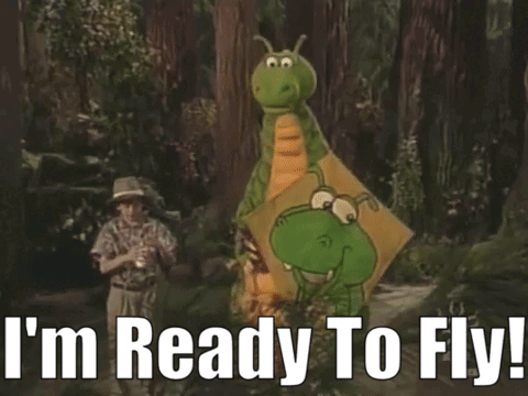 Dudley The Dragon Im Ready To Fly GIF - Dudley The Dragon Im Ready To Fly Ready To Fly GIFs
