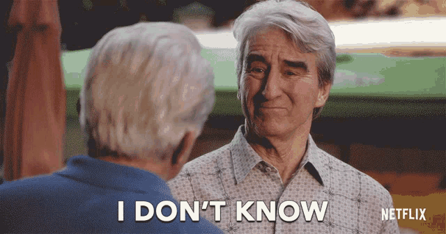 I Dont Know Troubled GIF - I Dont Know Troubled Grace And Frankie GIFs