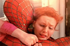Kirsten Dunst Scared GIF - Kirsten Dunst Scared Spiderman GIFs