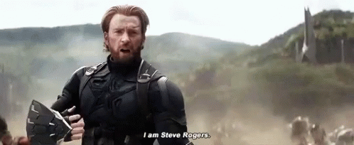 Steve Rogers Captian America GIF - Steve Rogers Captian America Chris Evans GIFs