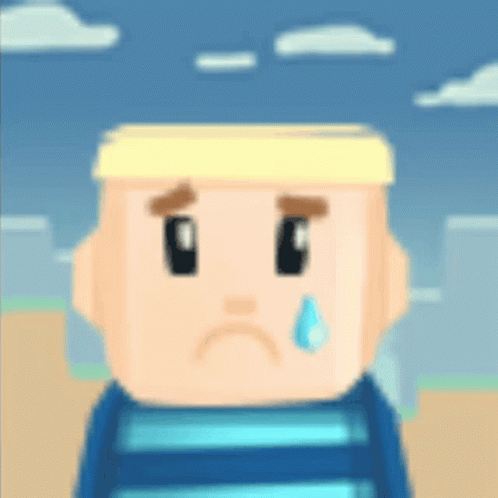 Kogama Sad Spongebob GIF - Kogama Sad Spongebob Cry About It GIFs
