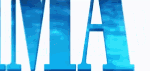 the word livia is written in blue and white on a white background