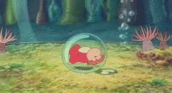Cartoon Ponyo GIF - Cartoon Ponyo Sleeping GIFs