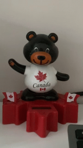 Canada Wiggle GIF - Canada Wiggle Bear GIFs