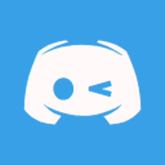 a white icon on a blue background with the letter v