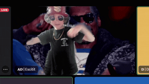 a screenshot of a video with the words ad escritit at the top