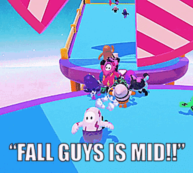 Fall Guys Video Games GIF - Fall Guys Video Games Mid GIFs