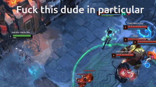 a screen shot of a video game with the words fuck this dude in particular