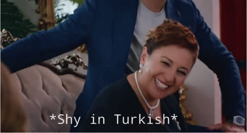 Shy In GIF - Shy In Turkish GIFs