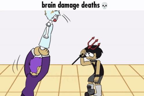 God Damnit Brain Damage GIF - God Damnit Brain Damage Death GIFs