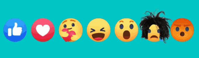 a row of emoticons with different hairstyles on them
