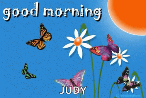 Good Morning Butterfly GIF - Good Morning Butterfly Flowers GIFs