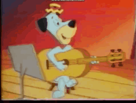 Hanna Barbera Huckleberry Hound GIF - Hanna Barbera Huckleberry Hound Music GIFs