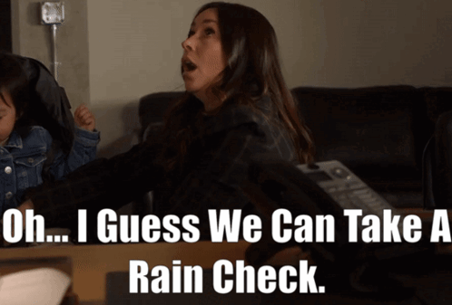 911 Show Maddie Buckley GIF - 911 Show Maddie Buckley Oh I Guess We Can Take A Rain Check GIFs