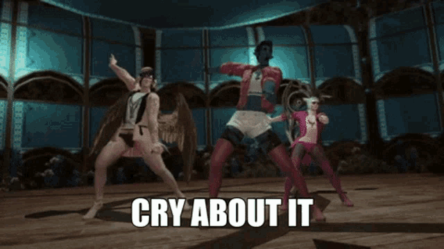 Cry About It Ffxiv GIF - Cry About It Ffxiv Ff14 GIFs