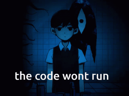 Code Wont Run Omori GIF