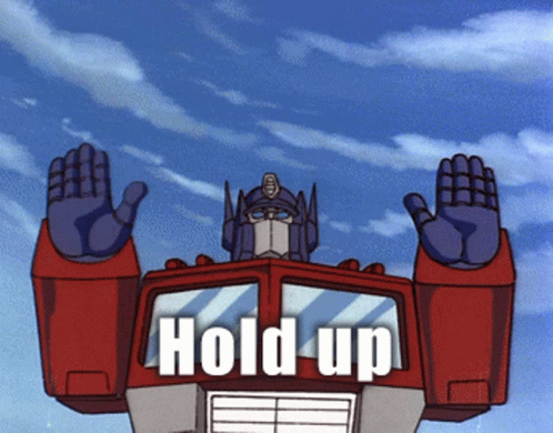Transformers Optimus Prime GIF - Transformers Optimus Prime Hold Up GIFs