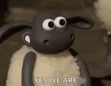 Elmer Sheep Yes We Are GIF - Elmer Sheep Yes We Are Thumbs Up GIFs