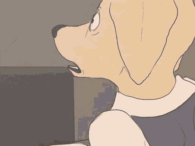 a drawing of a dog with the word yogi written on the bottom