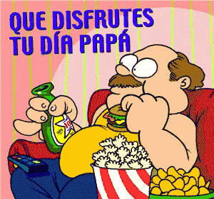 Que Disfrutes Tu Dia Papá GIF - Fathers Day Father Relax GIFs