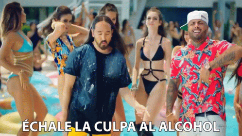 Echale La Culpa Al Alcohol Nicky Jam GIF