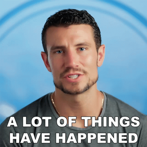 A Lot Of Things Have Happened Dustin GIF - A Lot Of Things Have Happened Dustin The Real Love Boat GIFs
