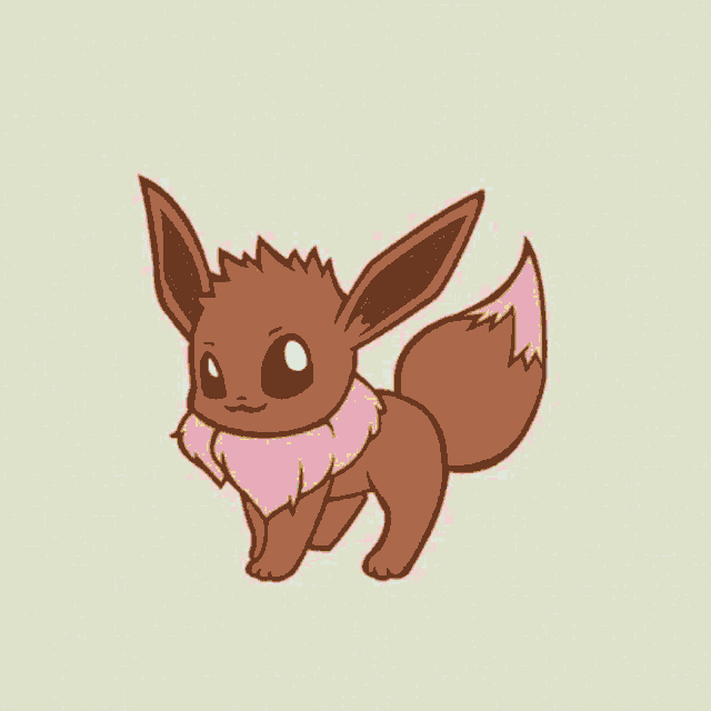 a drawing of a pink and white pokemon on a purple background